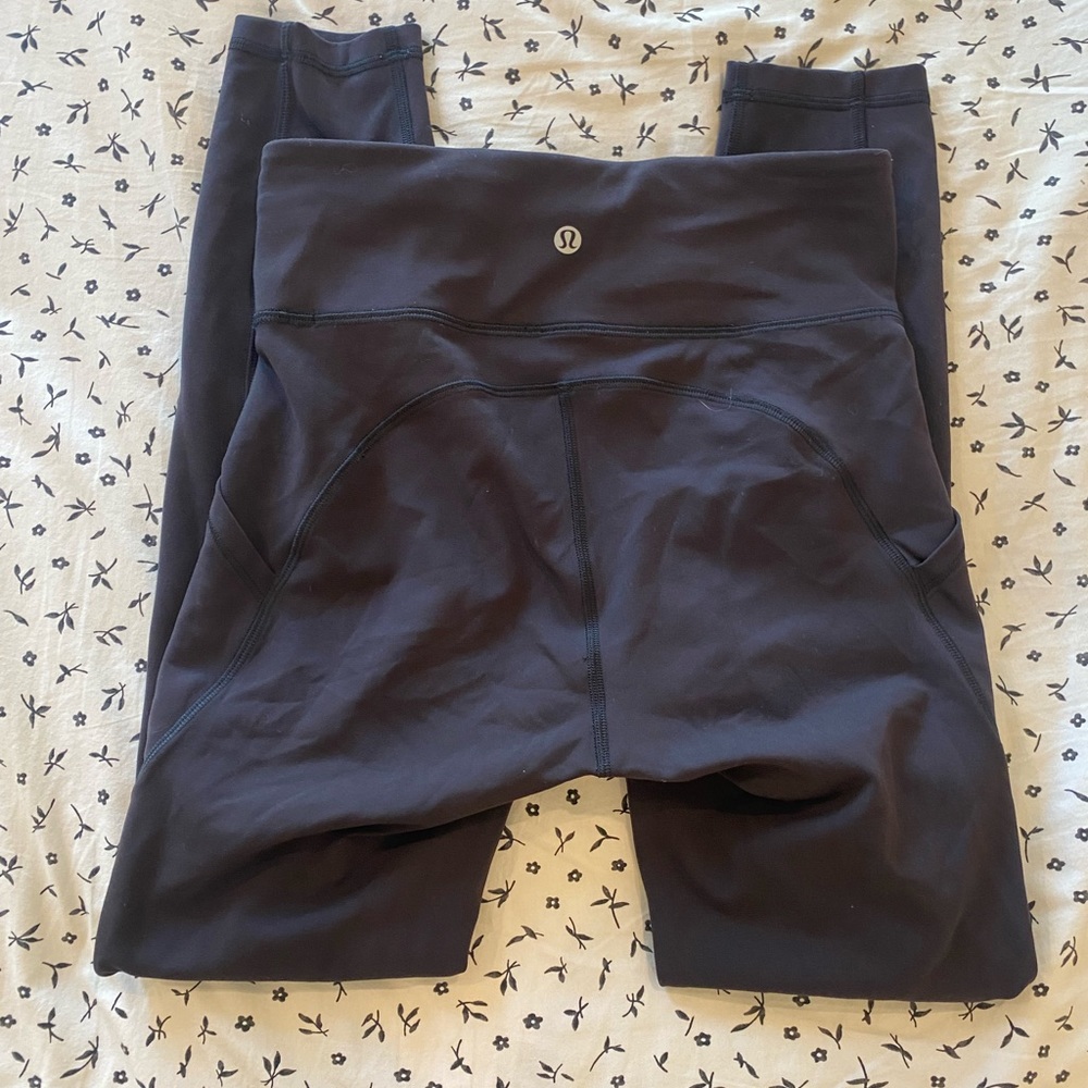 Lululemon Swift Speed High-Rise Tight 25” Black, 4 (full/ankle length leggings)